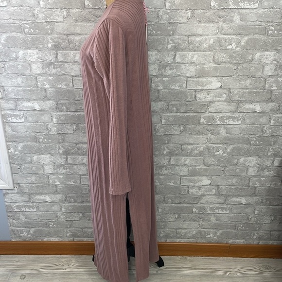 UMGEE Mauve Longline Sweater - Picture 2 of 6